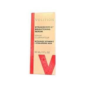 Volition Strawberry C Brightening Face Serum for All Skin Types 30ml NEW